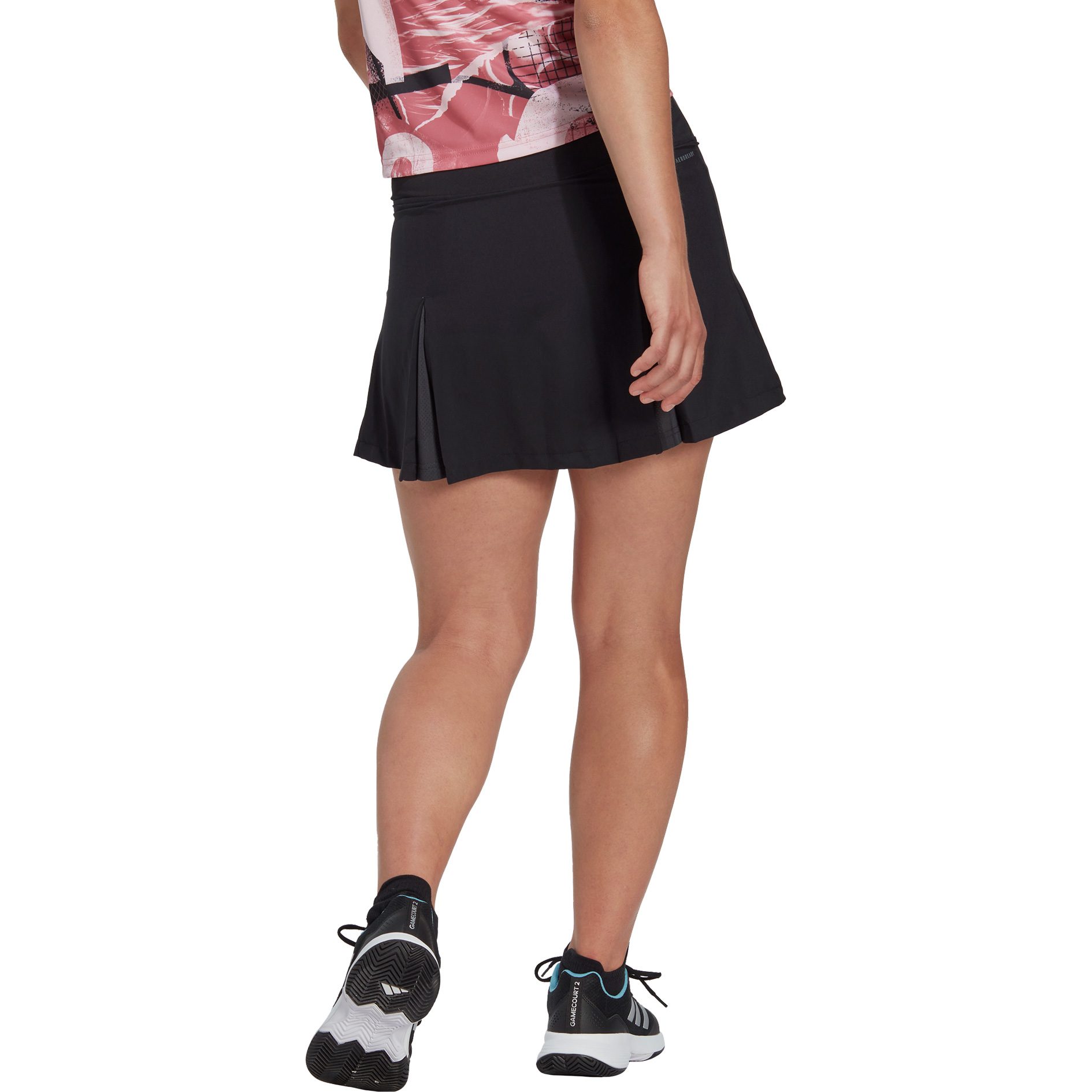 adidas Club Tennis Faltenrock Damen schwarz