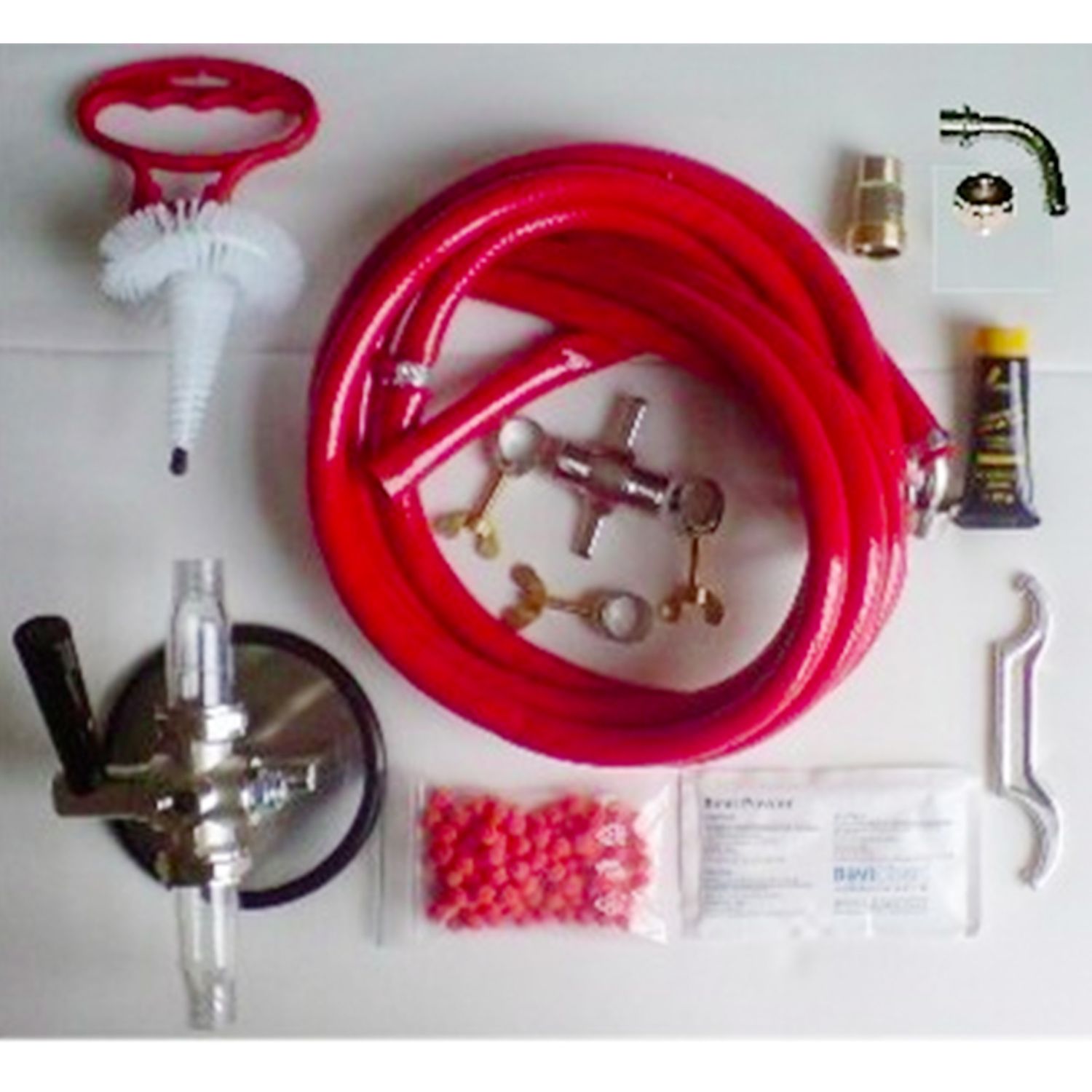 Reinigungsset für Zapfanlage und Keg - groß - 2leitig - 10mm