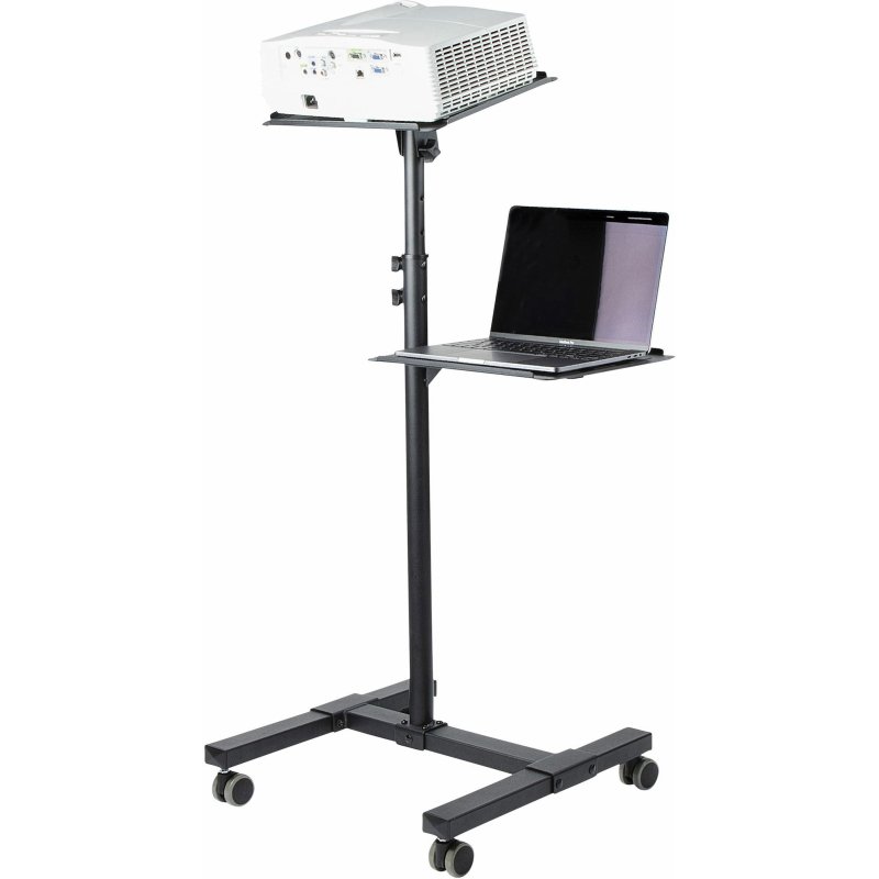 StarTech.com ADJPROJCART chariot et support multimédia Noir