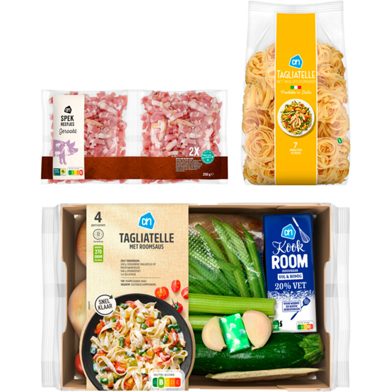 AH Tagliatelle met Roomsaus Verspakket
