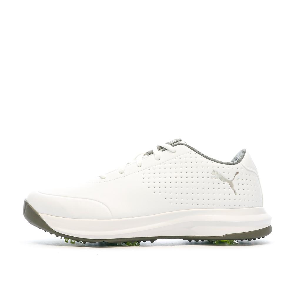 Puma Chaussures de Golf Blanche Homme Puma Fusion Tech