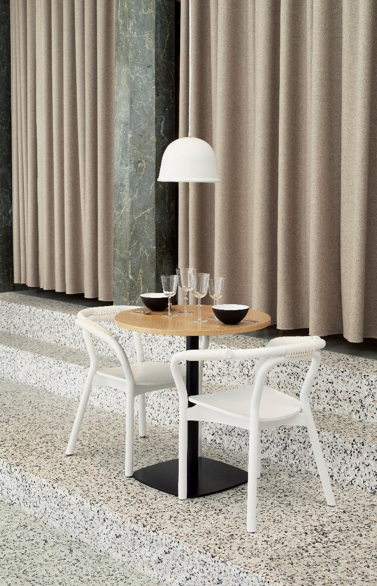 Normann Copenhagen  Local lampe, hvid - H: 19 x Ø: 28 cm