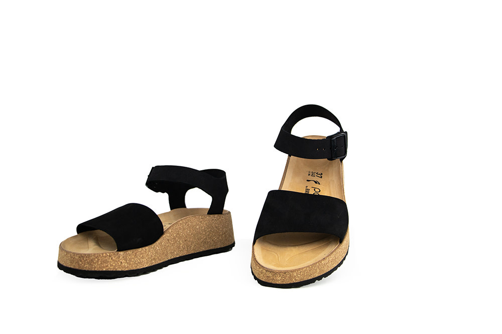 Birkenstock Papillio Glenda Nubuck Black