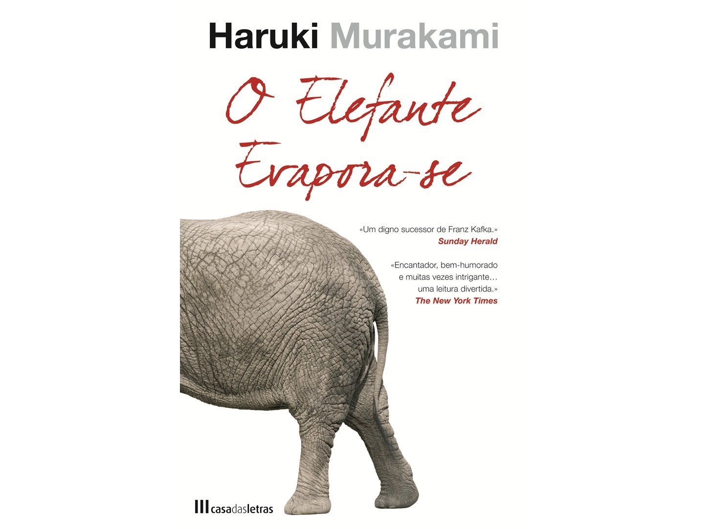 LIVRO O ELEFANTE EVAPORA-SE DE: HARUKI MURAKAMI