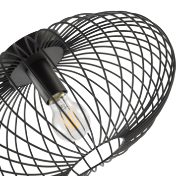 GAMMA plafondlamp Nikki zwart Ø 39 cm