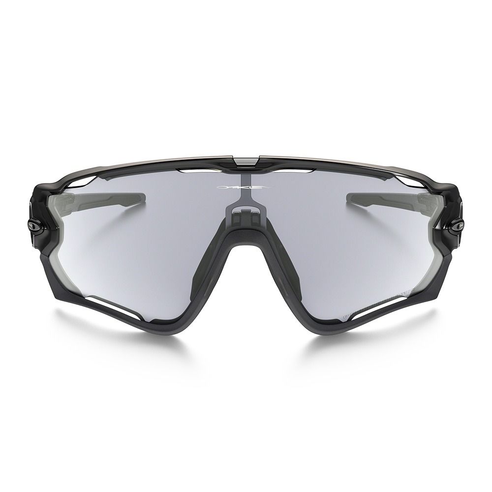 Oakley JAWBREAKER - Lunettes de soleil photochromiques polished black/clear black iridium