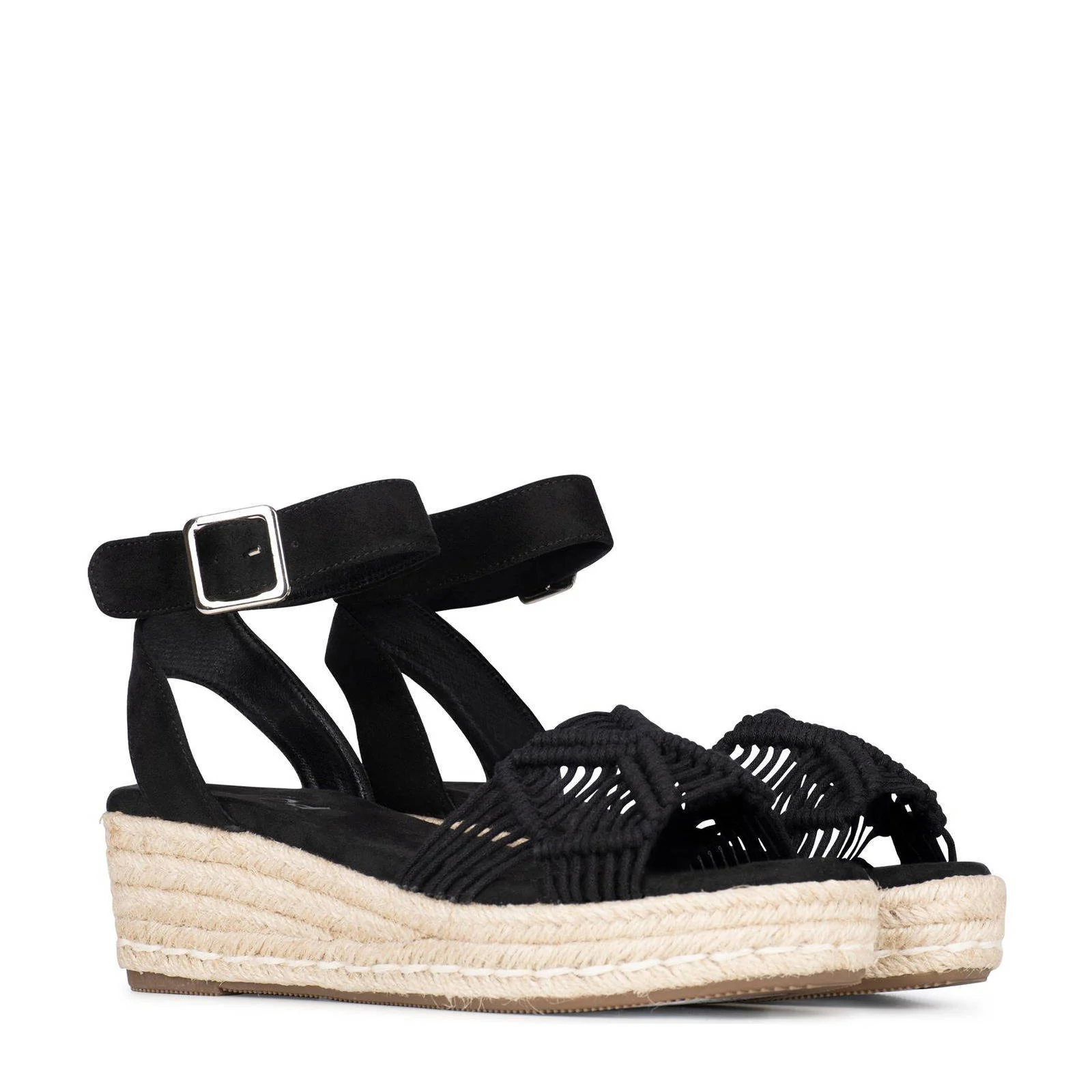 POSH by Poelman espadrilles zwart
