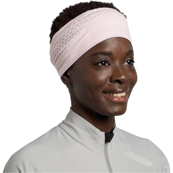 Bandeau ski BUFF DRYFLX HEADBAND SOLID CAMELIA