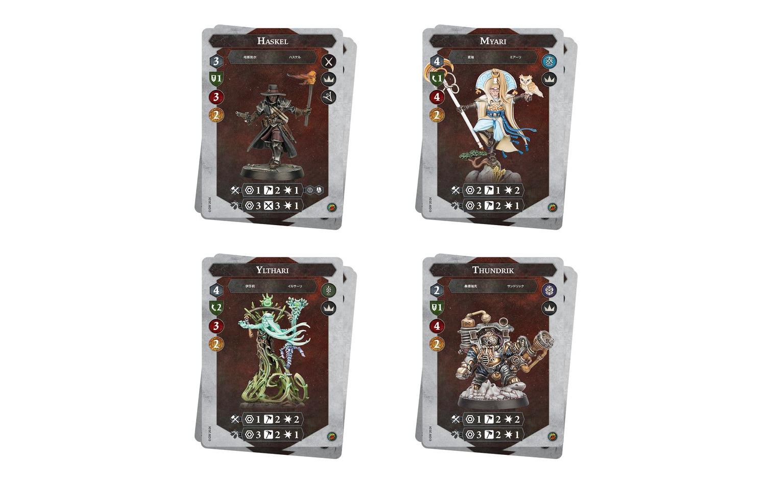 Figurenset Warhammer Underworlds Helden Und JägerKriegerscharen der Ordnung: Helden und Jäger – Bausatz