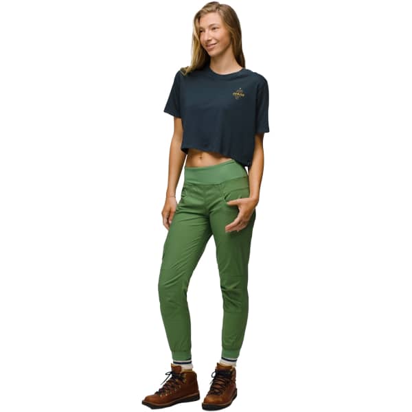 T-shirt PRANA EVERYDAY GRAPHIC CROP TEE W STORMY NIGHT ARCH