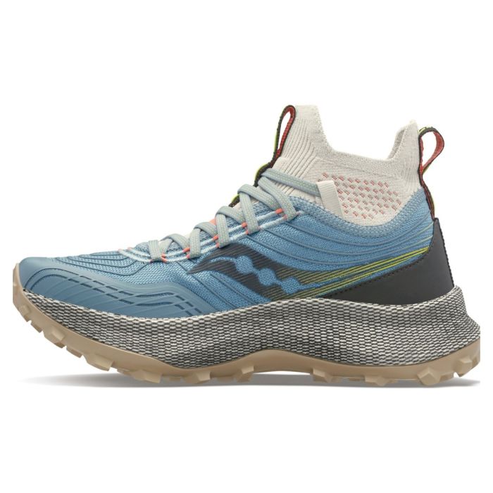 Saucony Dame Trailsko Endorphin Trail Mid Blå