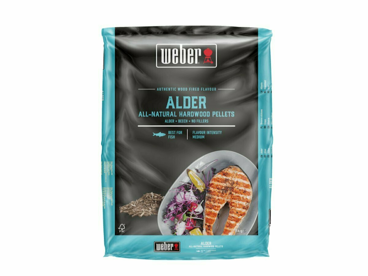 Weber Alder pellets