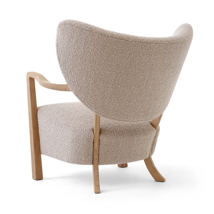&Tradition - Wulff ATD2 Lounge Chair, Eiche geölt / beige (Karakorum 003)