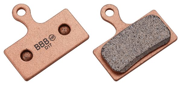Paire de Plaquettes BBB DiscStop pour Shimano : XTR M9000 /XTR BR-M987 /XT M8000 /XT M785 /XT BR-RS785 /SLX M675 / Deore M615 /BR-CX77 /AlfineBR-S700 /BR-R517 / FSA K-Force