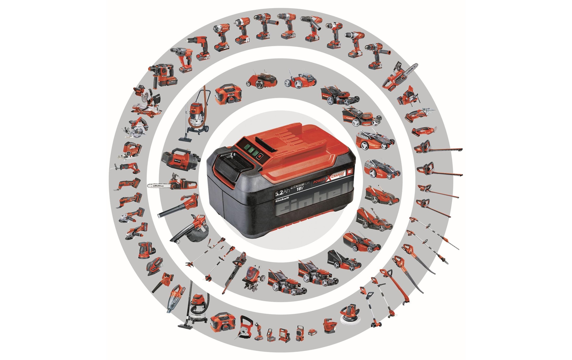 Einhell Akkurasenmäher »GE-CM 18/30 Li Kit« Schneidesystem:  Sichel-/Kreiselmäher