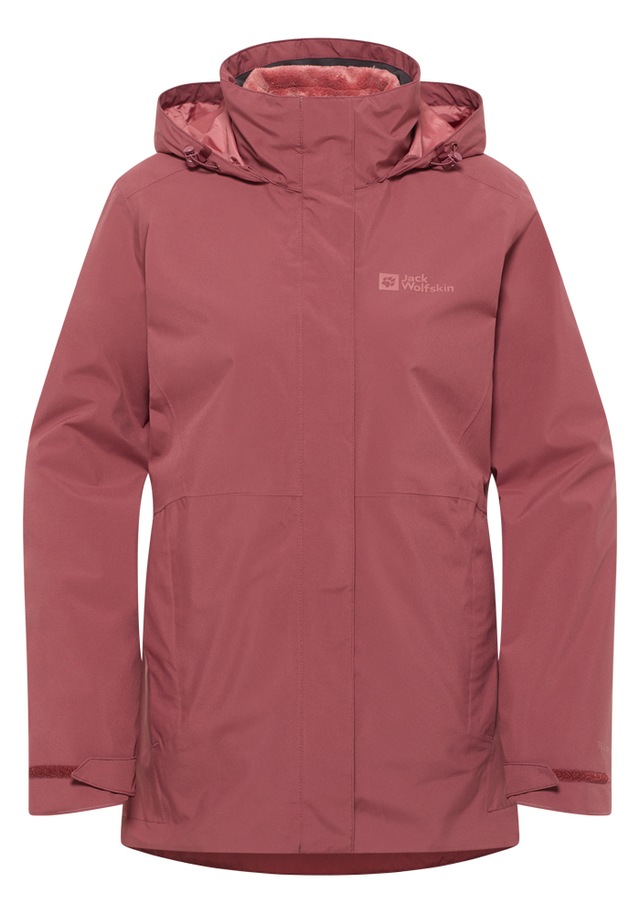 Jack Wolfskin 3-in-1-Funktionsjacke »ROTWAND 3IN1 JKT W« mit Kapuze