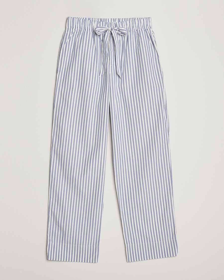 Tekla Poplin Pyjama Pants Skagen Stripes