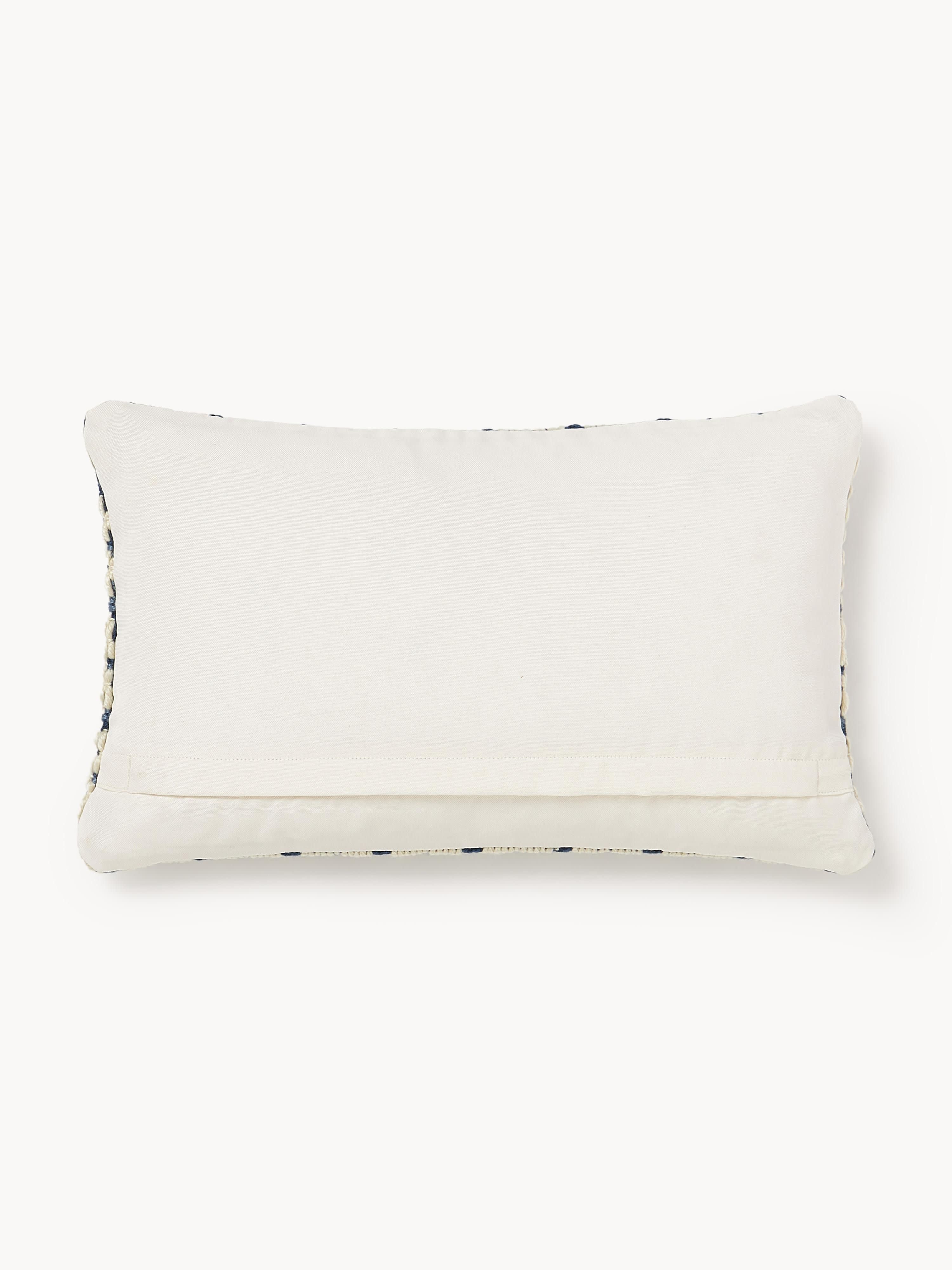 Outdoor kussenhoes Yamir met geweven patroon