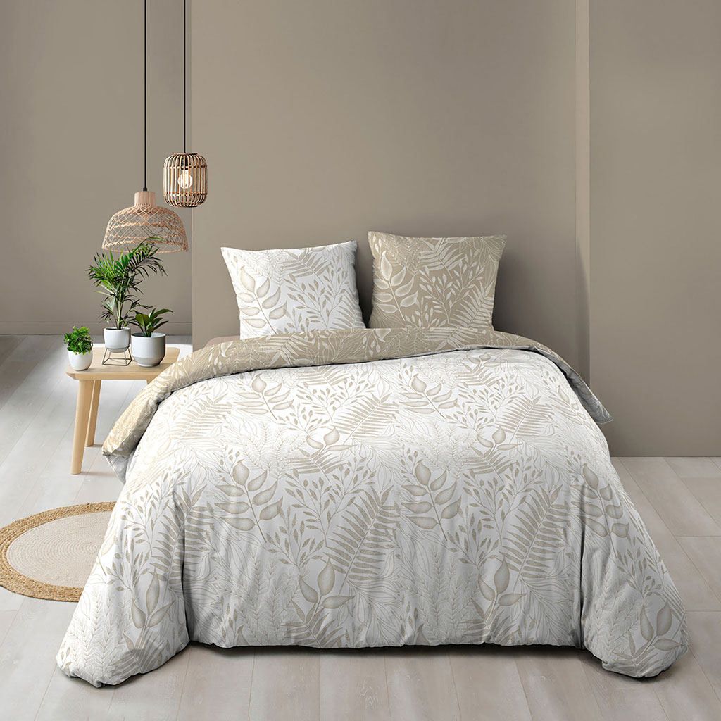 Parure housse de couette CASSIA 220x240cm