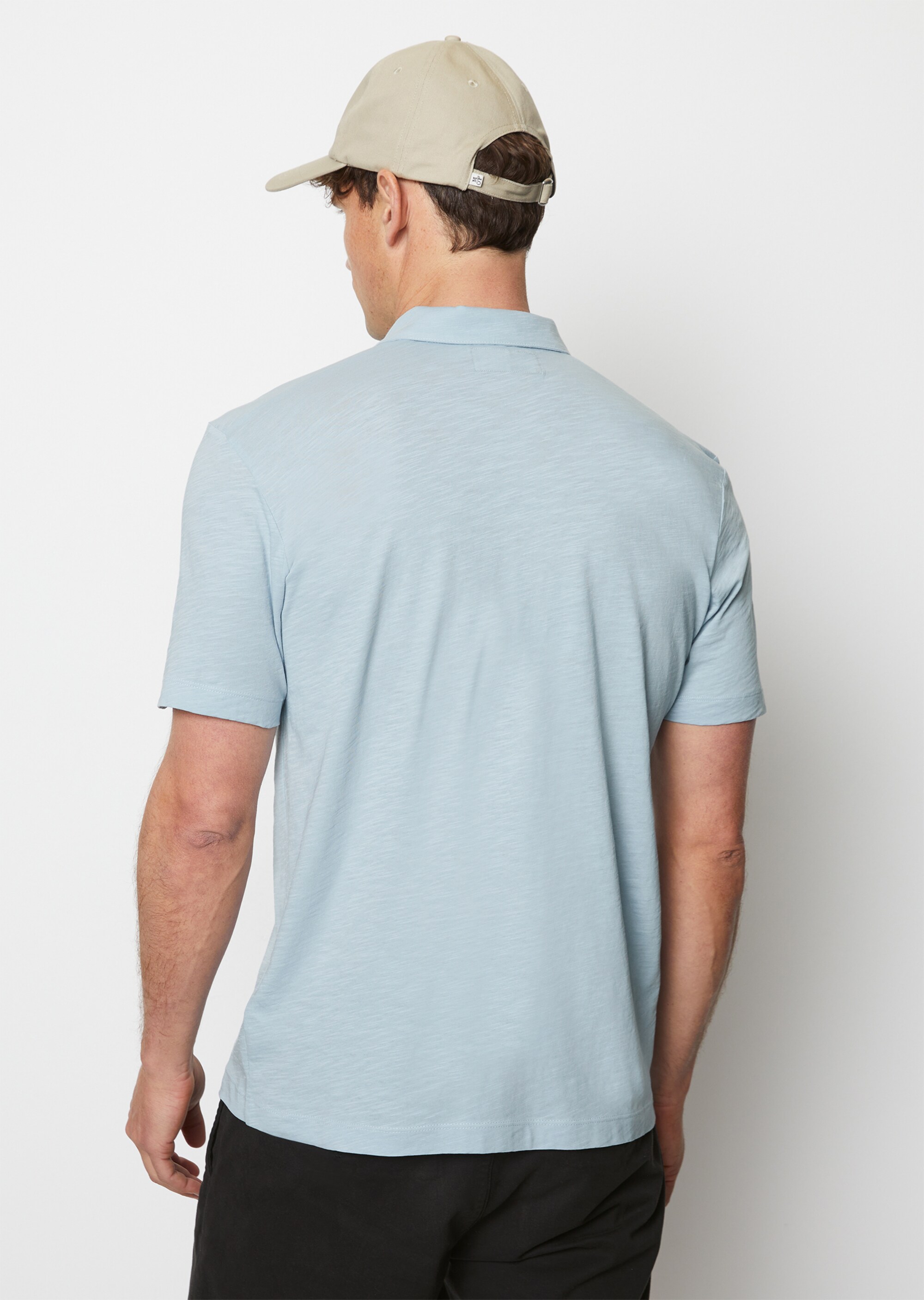 Poloshirt Jersey shaped aus reiner Bio-Baumwolle