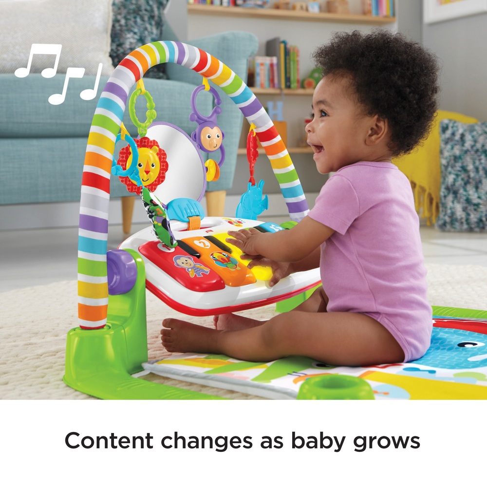 Fisher-Price Deluxe Kick & Play Piano Baby-Spielmatte