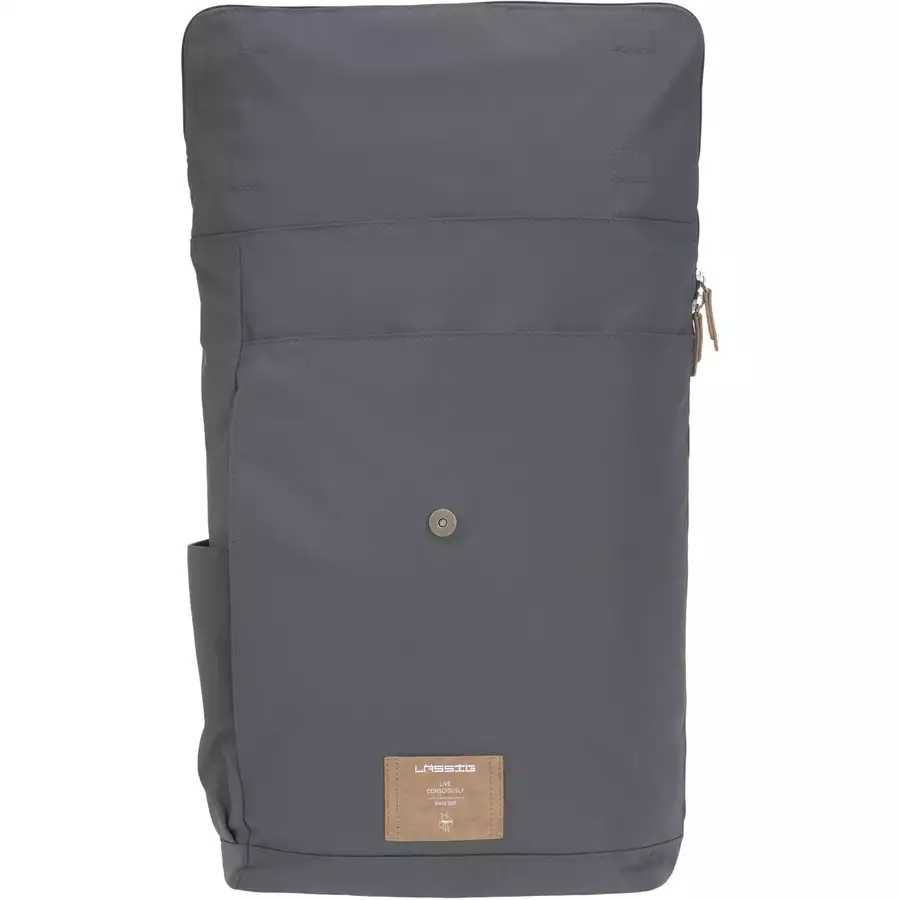 LÄSSIG Wickelrucksack Rolltop Backpack anthrazit