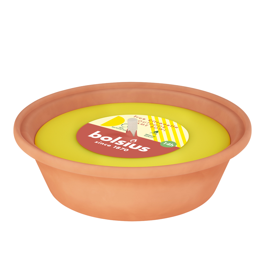 Bolsius Vlamschaal 230/60 Citronella (1 stuk)