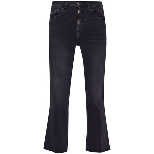Liu Jo - Vaqueros bootcut tobilleros Negro