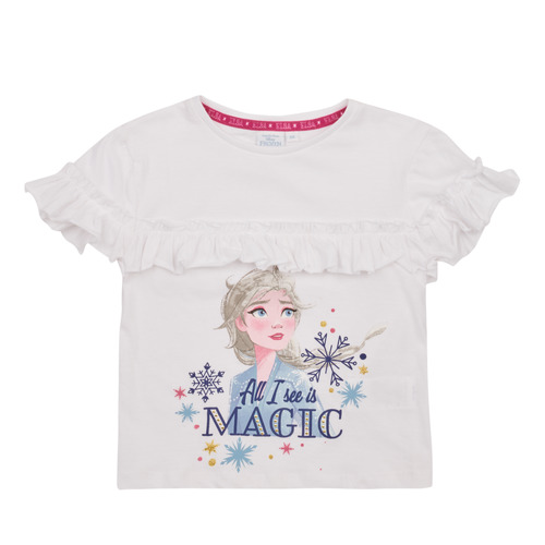 TEAM HEROES  - T-SHIRT LA REINE DES NEIGES - Blanc