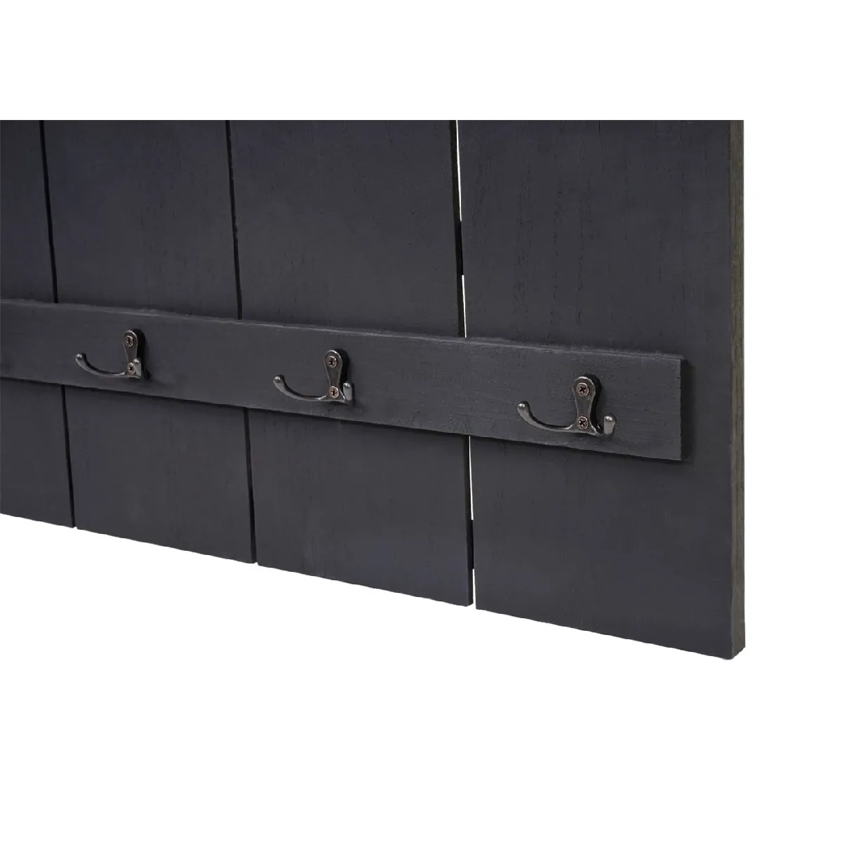 Mendler Garderobe murale HWC-C89 Welcome - Gris foncé