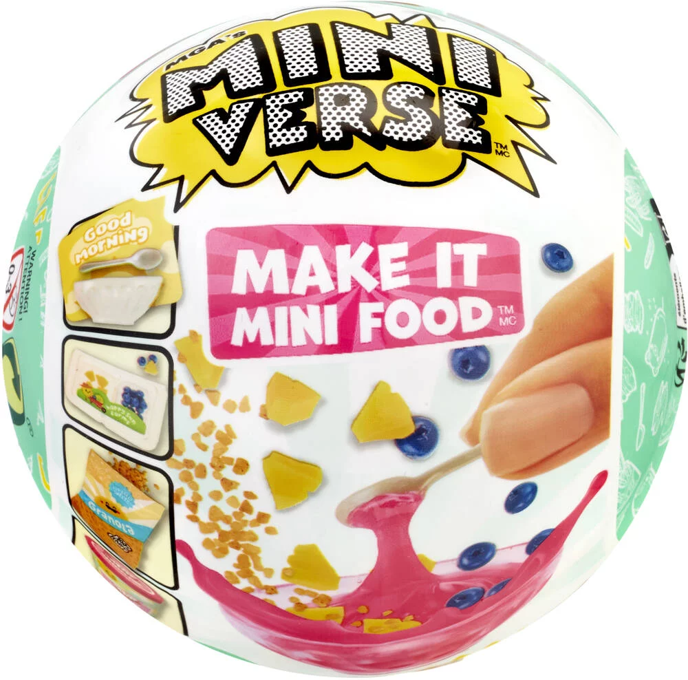 MGA'S MINIVERSE- MAKE IT MINI FOODS - CAFE - SERIE 3A