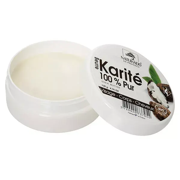 Manteiga de Karité Orgânica 100% Pura Naturado 135g
