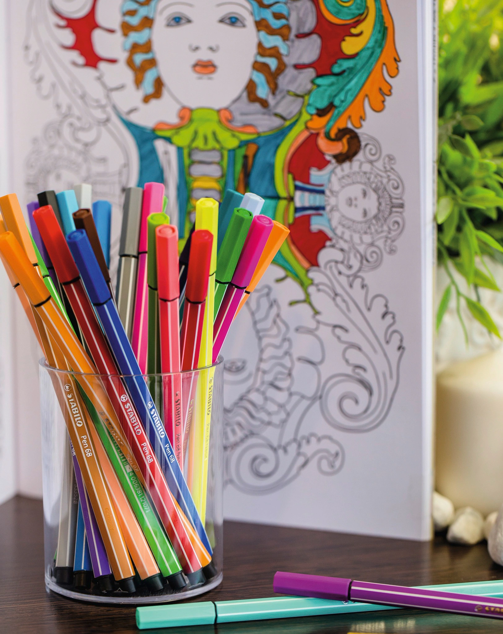 Premium-Filzstift STABILO® Pen 68 20er-Pack