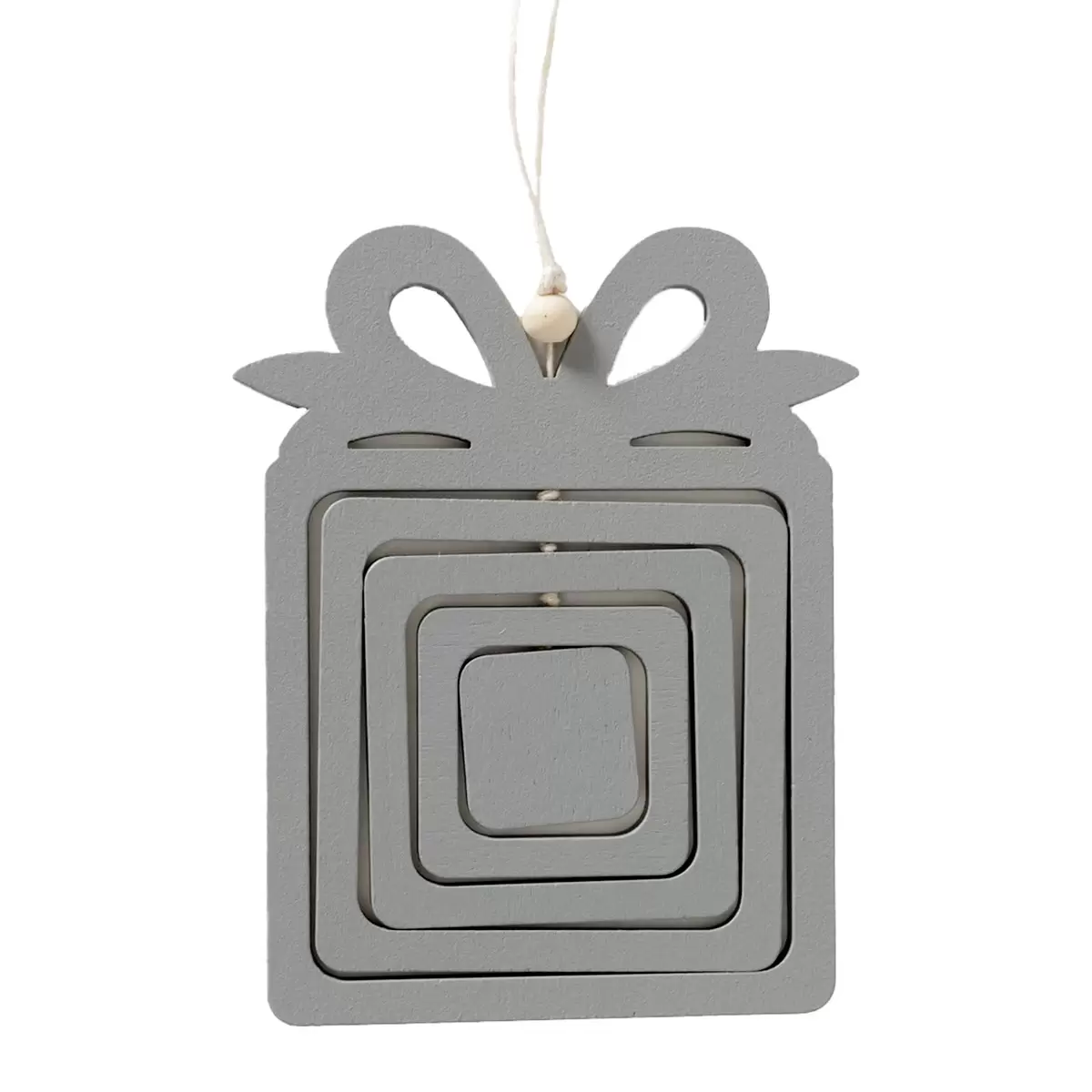 Dekoanhänger Geschenk Leonita beige,braun,grau,hellgrün