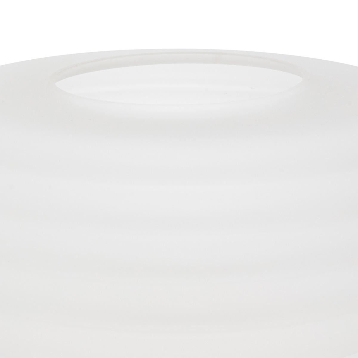 LAMPE CYLINDRE VERRE ASTI ARGILE H.36CM