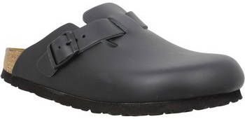 Birkenstock slipper BOSTON Black narrow Naturleder Smooth Leather