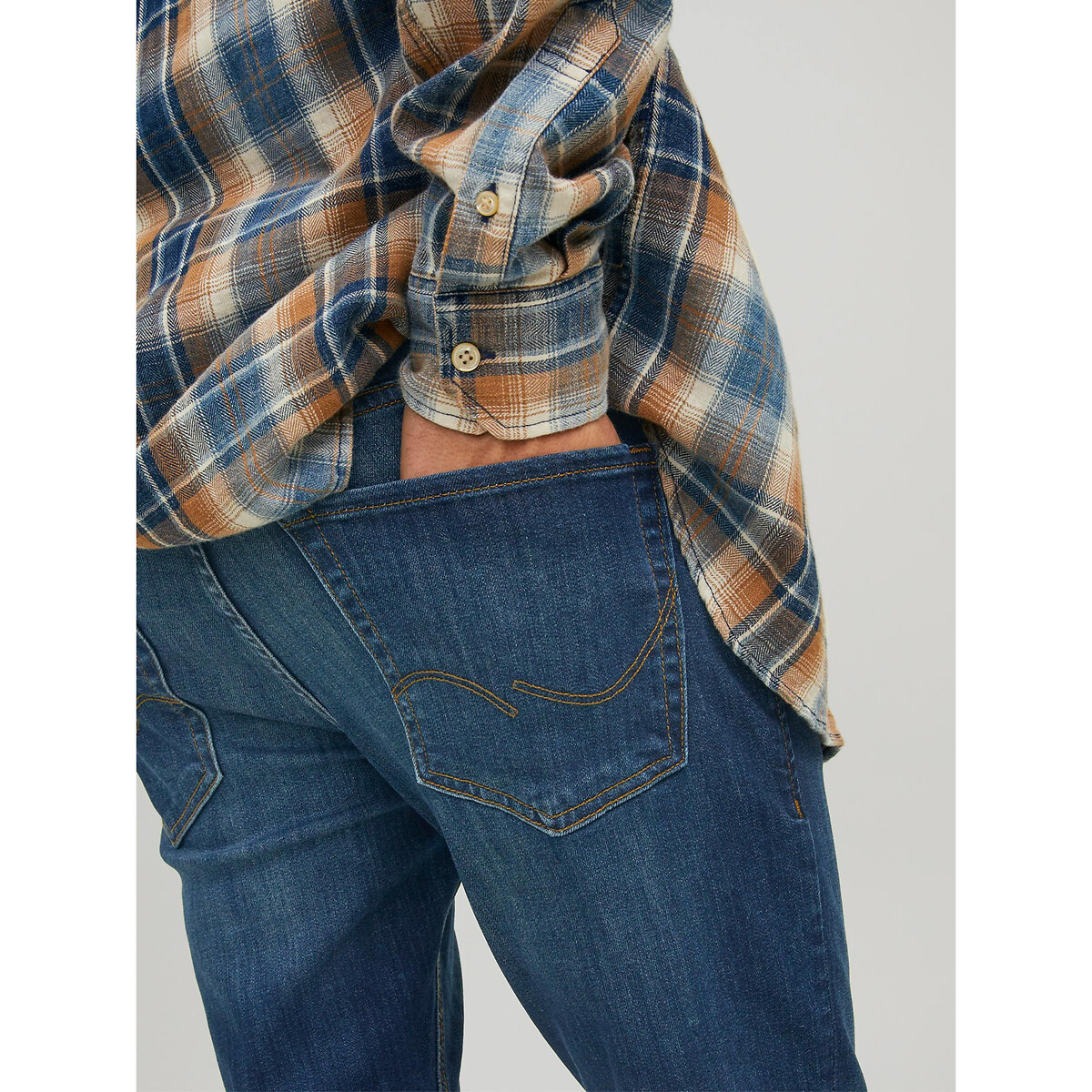 JACK & JONES<br>Calça jeans slim Glenn