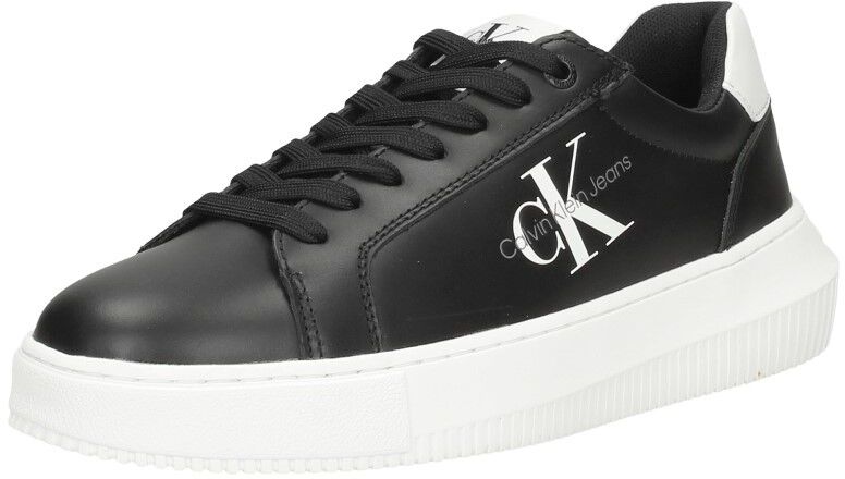 Calvin Klein Chunky Cupsole Monologo W zwart
