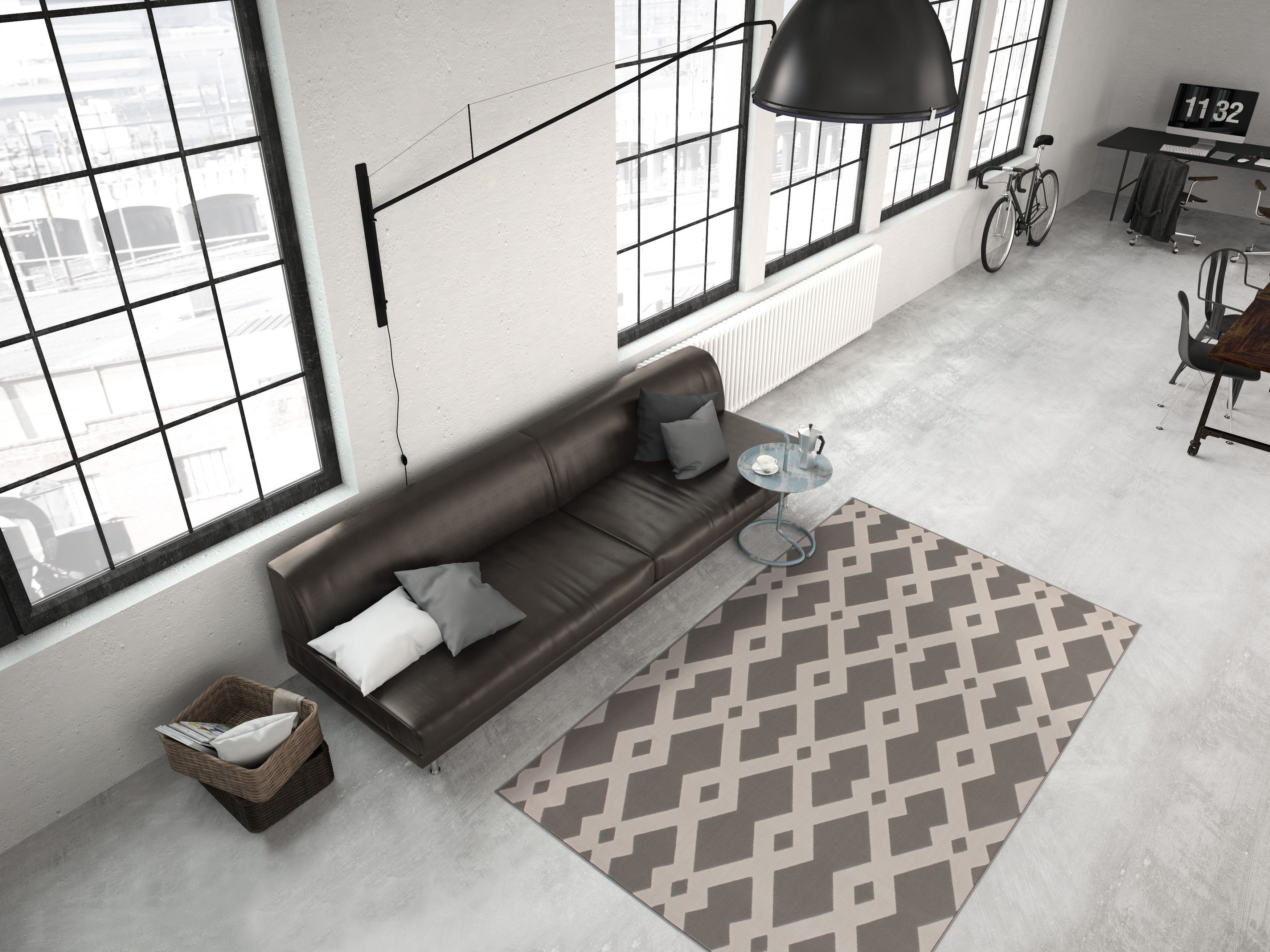 Vloerkleed 100 Taupe Now!