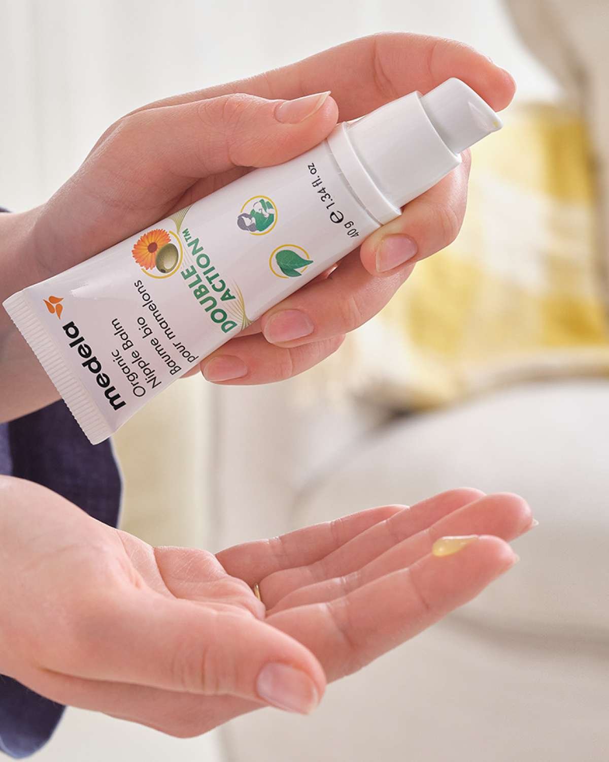 Brystvortekrem Øko – 100% Naturlig – 40g | Organic Nipple Balm