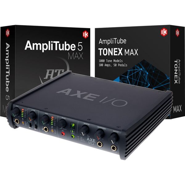 IK Multimedia AXE I/O+AmpliTube5+Tonex MAX