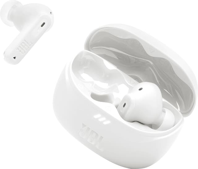 JBL Tune Beam 2 true wireless in-ear høretelefoner (hvid)