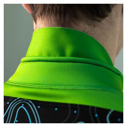 Veste Hiver Imperméable PIRINEUS Map Noir/Vert