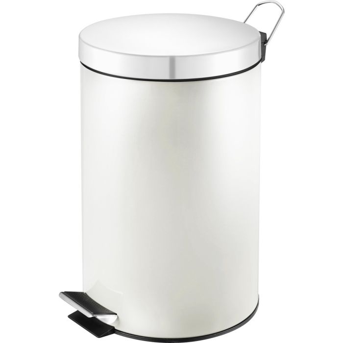 Vepa Bins Afvalbak Pedaalemmer Rond 3 Liter Wit (VB222203W)