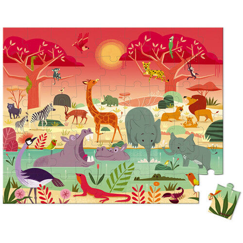 Janod puzzel safari - 54st