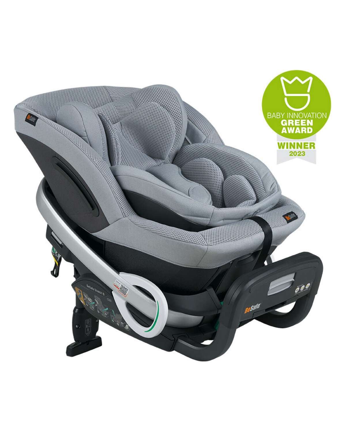 BeSafe Stretch B – Best i Test 2024 | 2i1 Bilstol Barn 0 til 7 år