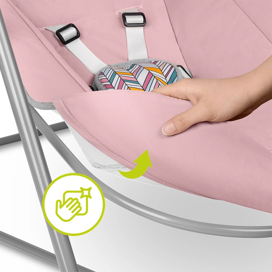 lionelo Babywippe Otto Pink Baby