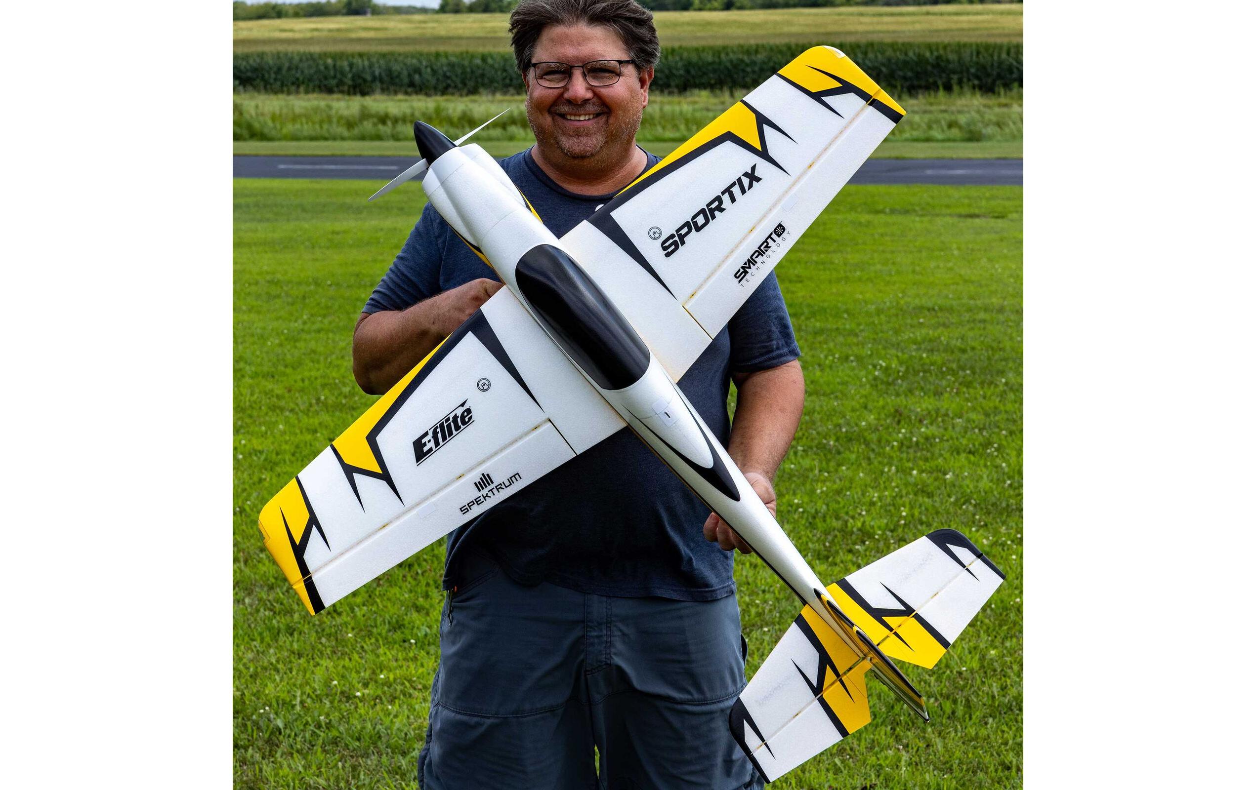 Flugzeug Sportix 1100 mm PNP<br>Sportflugzeug mit hervorragendem Look und angenehmen Handling