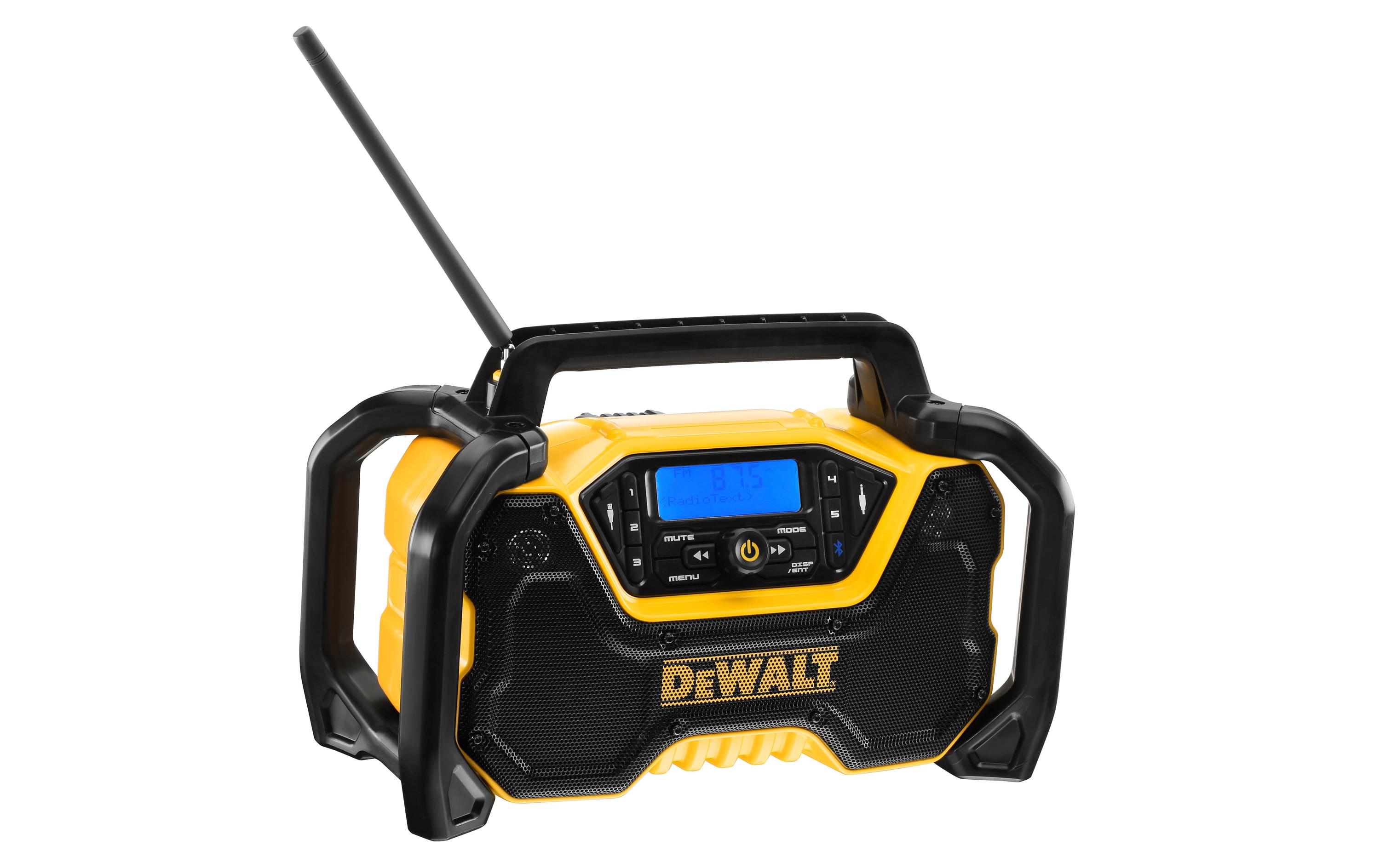 Baustellenradio Akku- & Netzbetrieb DAB+, Bluetooth, Solo<br>Kompaktes Baustellenradio