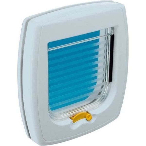 Ferplast chatiere manuelle a 2 voies swing 1sb blanc 72101011